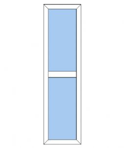 NKP-S1-2 - Sideparti plast 2 glas